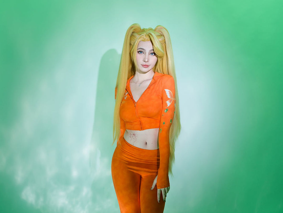 Fairy Stella Winx Track Hoodie / Sweatpants - MOEFLAVOR - Japanese-Inspired Lingerie & Anime Cosplay Fantasywear
