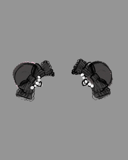 Gloomy Bear Jirai Kei Bear Ears - MOEFLAVOR - Japanese - Inspired Lingerie & Anime Fantasywear