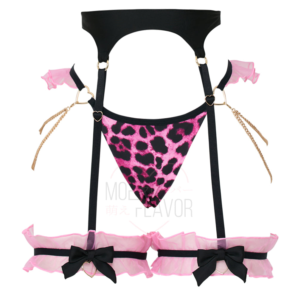 Gyaru Garter Lingerie Set
