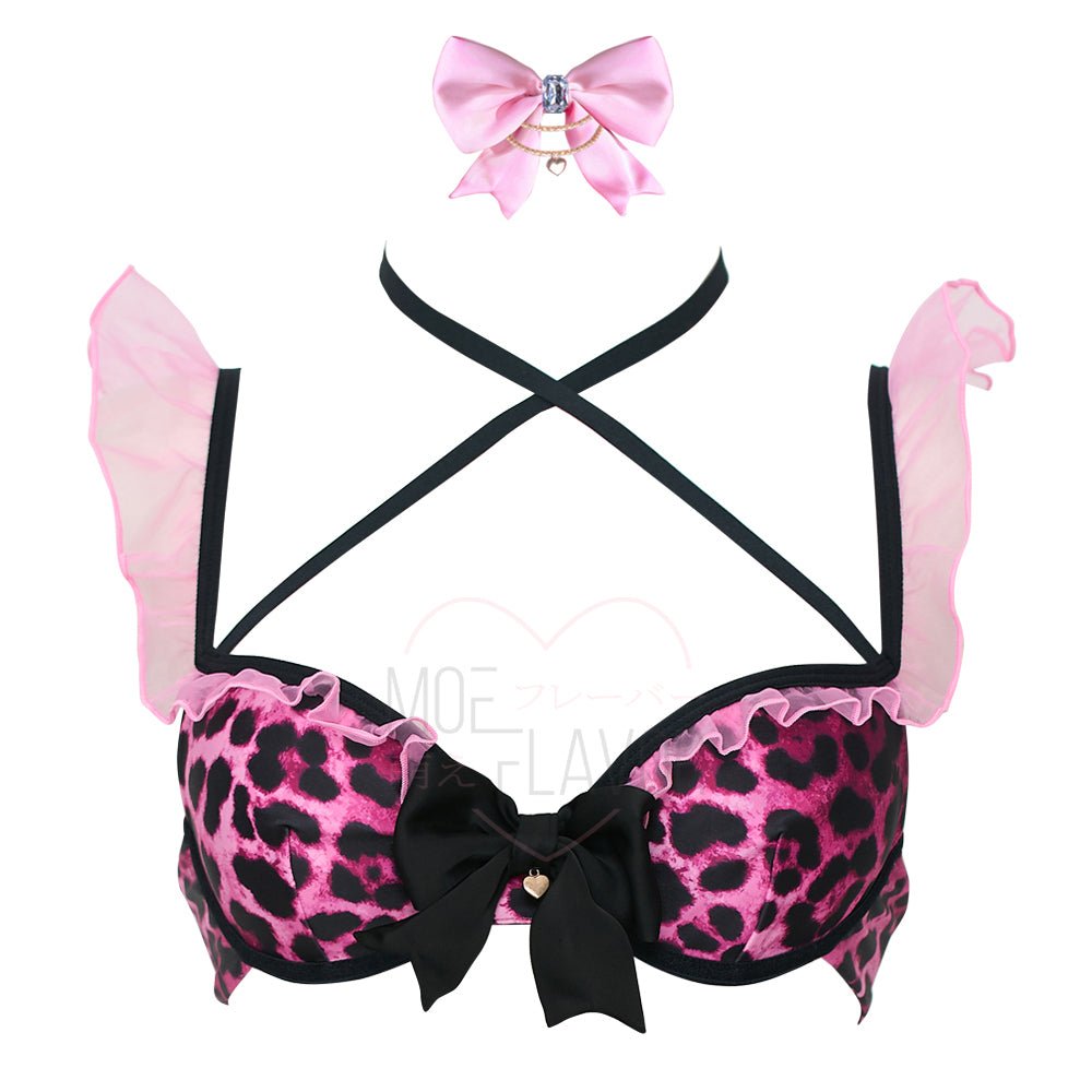 Gyaru Garter Lingerie Set - MOEFLAVOR - Waifu Inspired Fashion and Lingerie Store