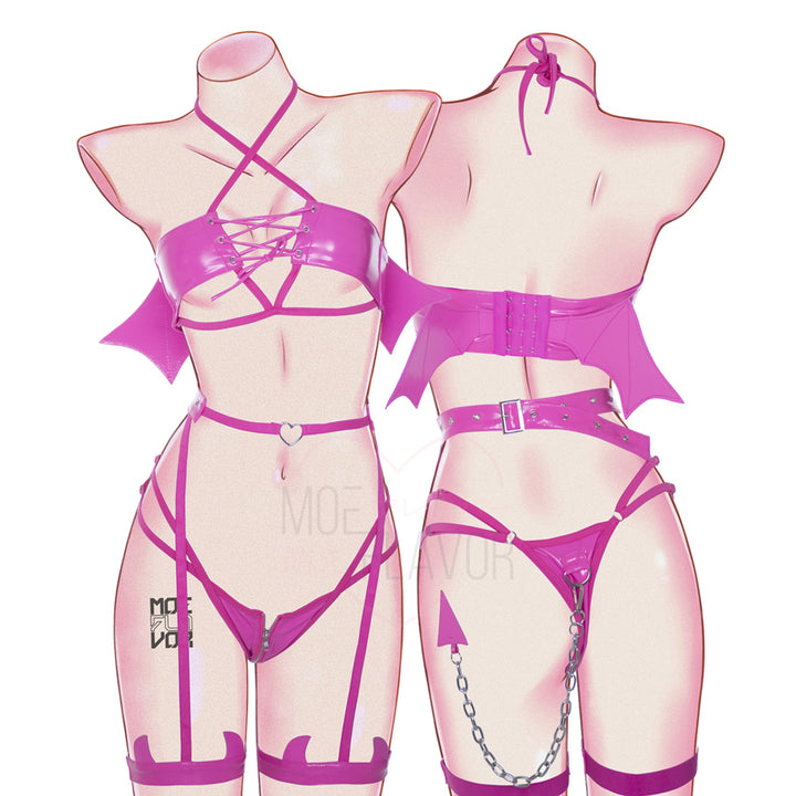 hell-rider-pink-back-skin-thumbnail Pink MOEFLAVOR - Waifu Inspired Fashion and Lingerie Store