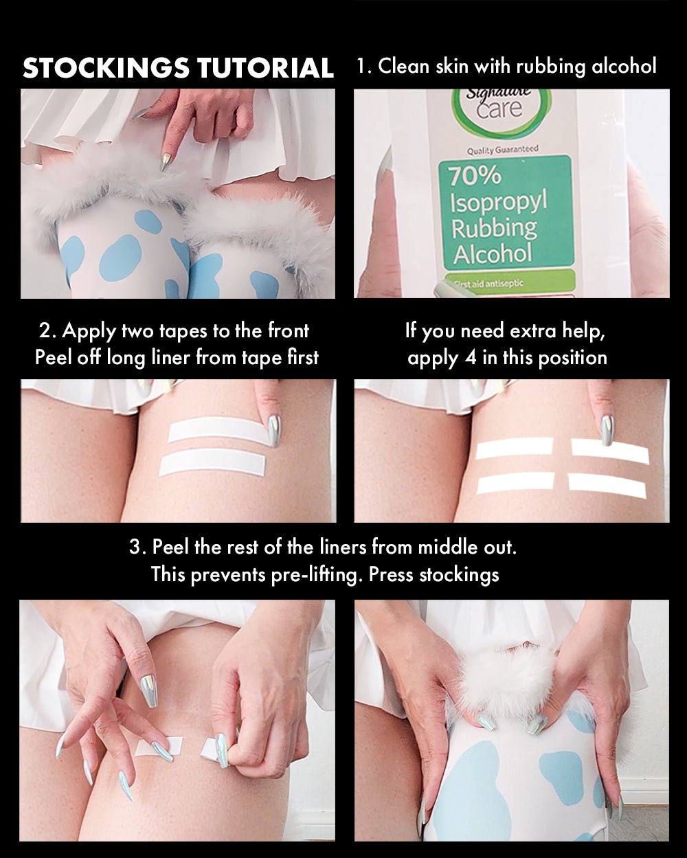 Jiggle Defender Body Tape and Remover Combo - MOEFLAVOR - Waifu Inspired Fashion and Lingerie Store