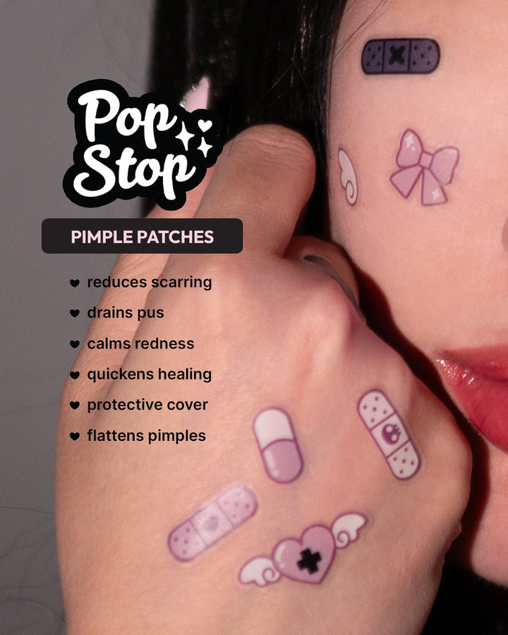 Jirai Kei Pimple Patches - MOEFLAVOR - Japanese-Inspired Lingerie & Anime Cosplay Fantasywear