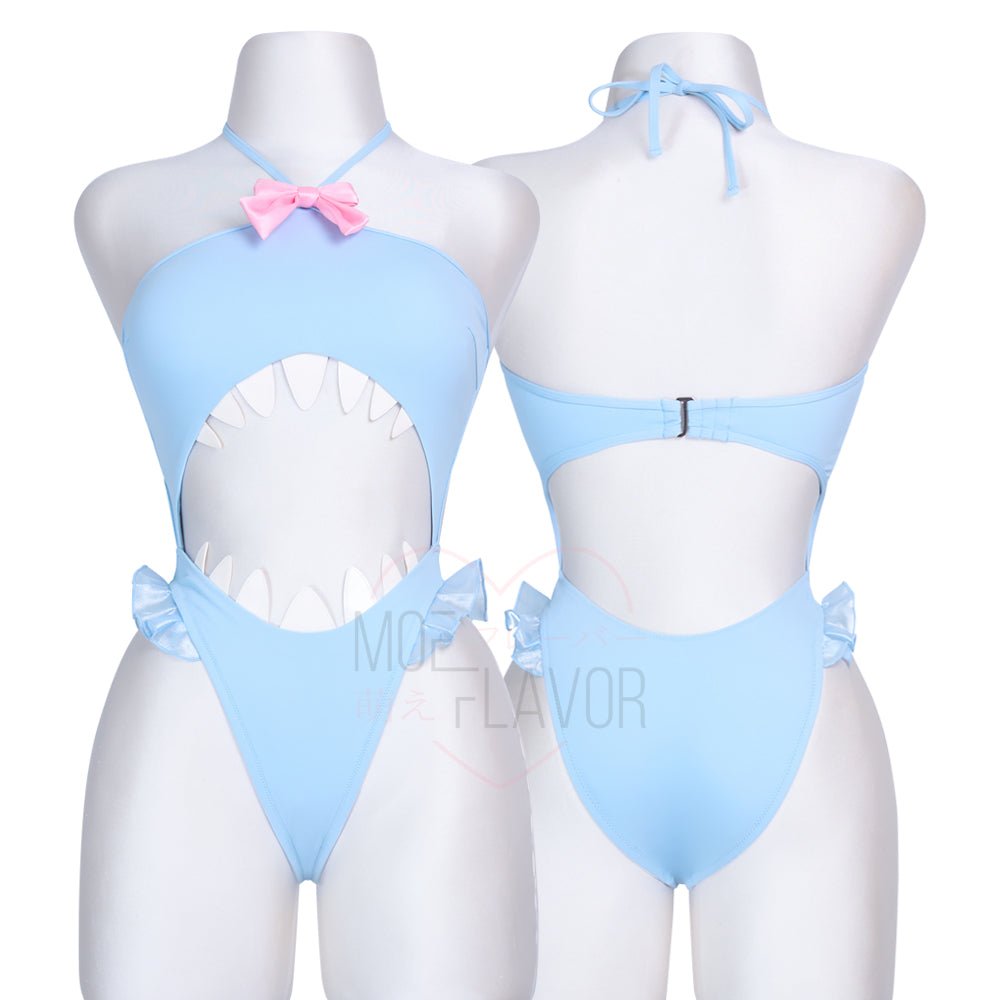 Kawaii Shark One Piece - MOEFLAVOR - Japanese - Inspired Lingerie & Anime Fantasywear