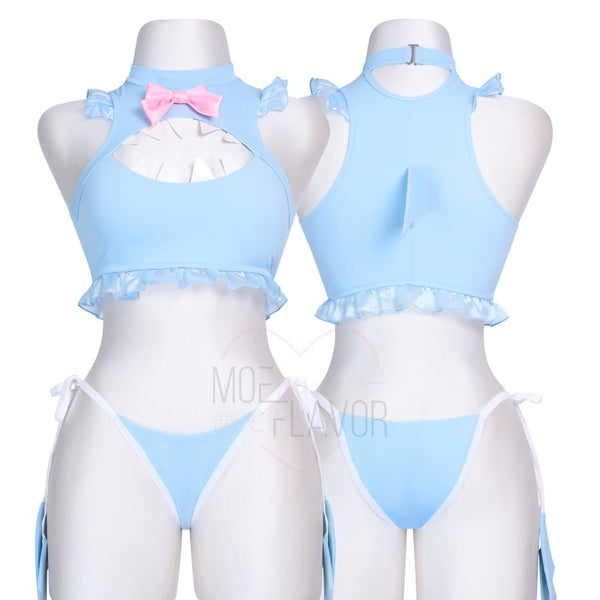 Kawaii Shark Two Piece – MOEFLAVOR - Japanese-Inspired Lingerie