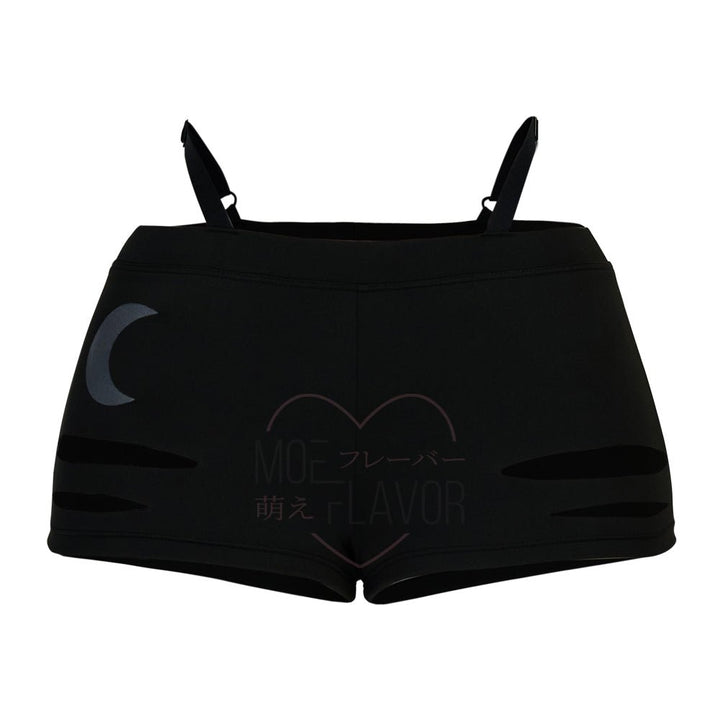 Loona Helluva Boss Wolf Top and Shorts Outfit - MOEFLAVOR - Waifu Inspired Fashion and Lingerie Store