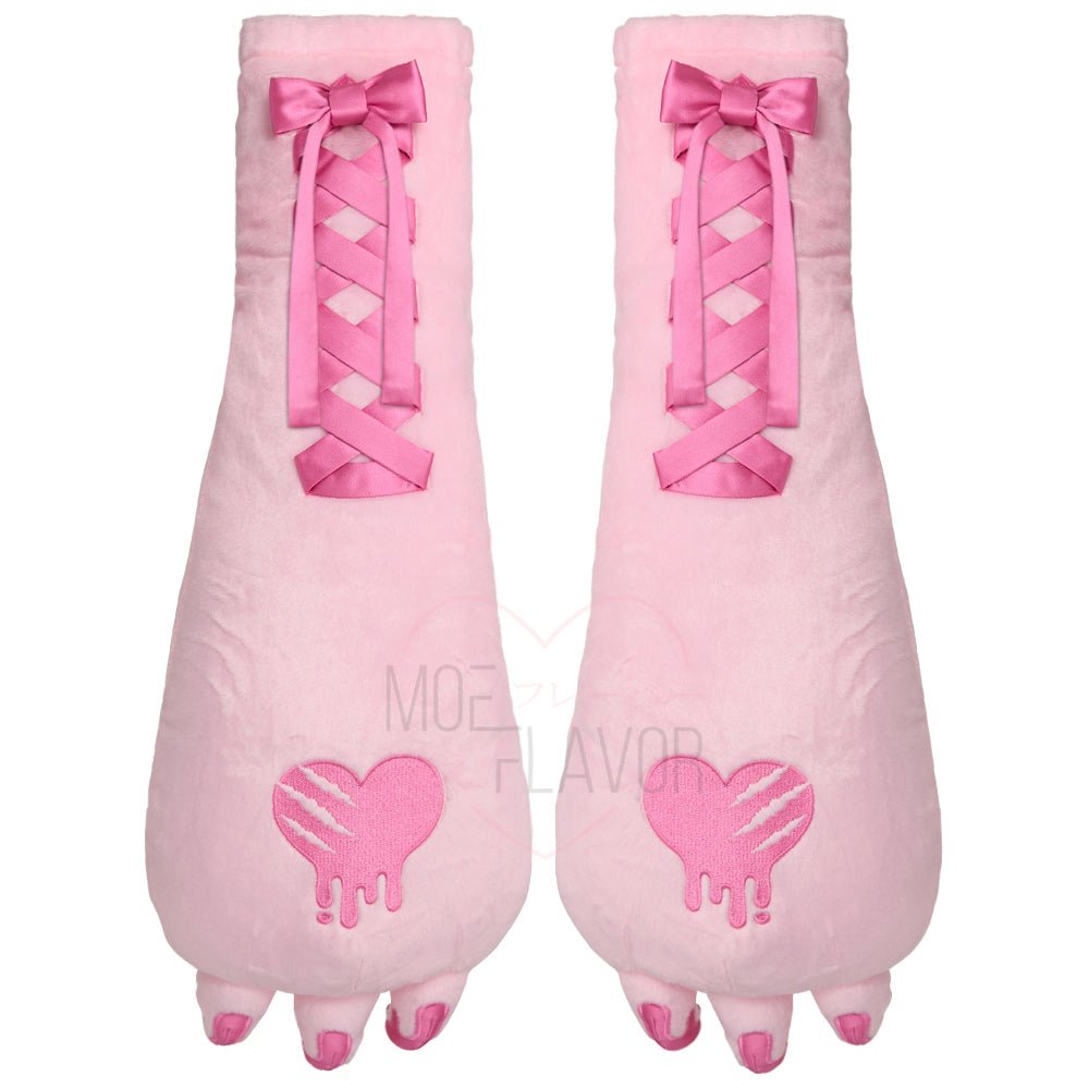 Pastel Winter Bear Claw Paw Sleeves [MOEFLAVOR x Gloomy Bear] - MOEFLAVOR - Waifu Inspired Fashion and Lingerie Store