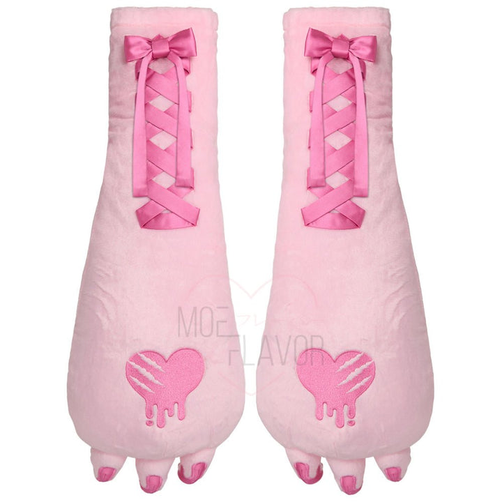Pastel Winter Bear Claw Paw Sleeves [MOEFLAVOR x Gloomy Bear] - MOEFLAVOR - Waifu Inspired Fashion and Lingerie Store