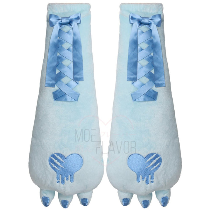 Pastel Winter Bear Claw Paw Sleeves [MOEFLAVOR x Gloomy Bear] - MOEFLAVOR - Waifu Inspired Fashion and Lingerie Store