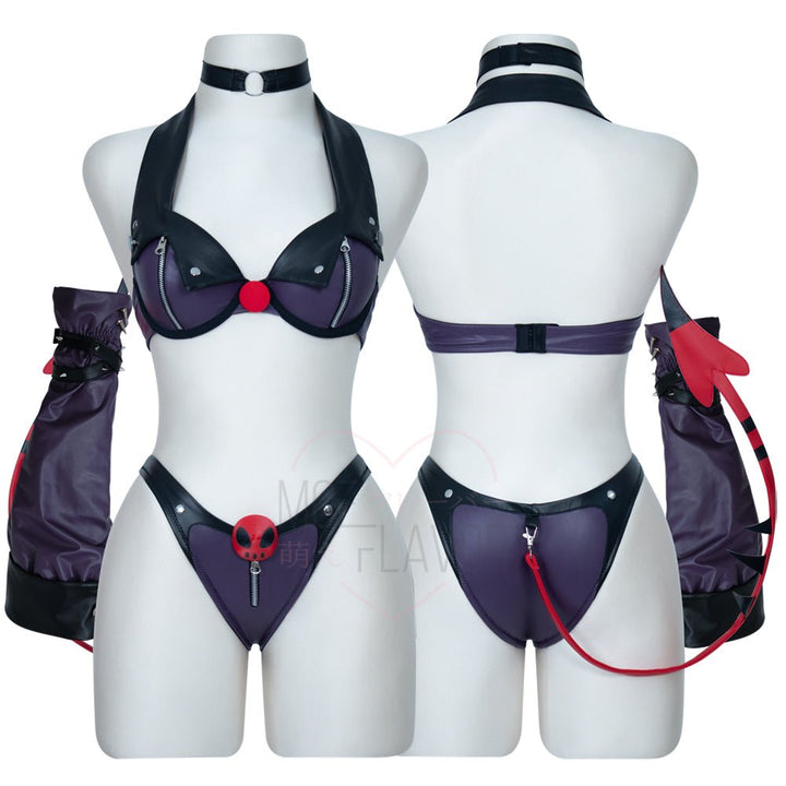 Pre-Order Blitzo Helluva Boss Lingerie - MOEFLAVOR - Japanese-Inspired Lingerie & Anime Cosplay Fantasywear