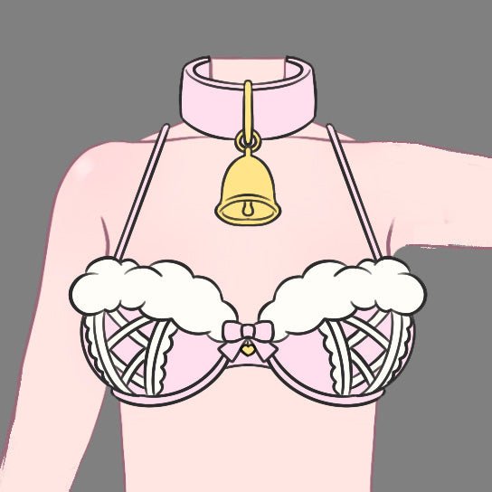 Pre - Order Blushing Lamb Lingerie - MOEFLAVOR - Waifu Inspired Fashion and Lingerie Store