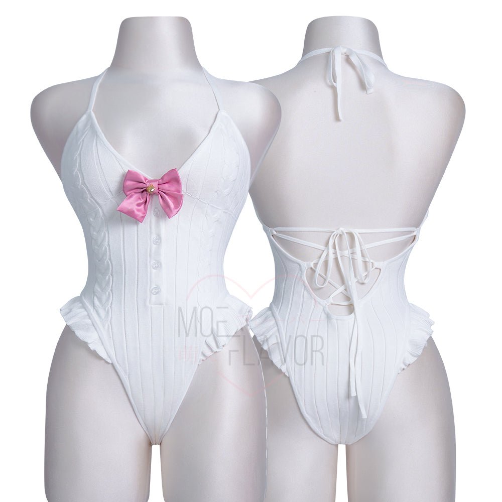 Pre - Order Bunny Hoodie and Bodysuit Sweater - MOEFLAVOR - Waifu Inspired Fashion and Lingerie Store