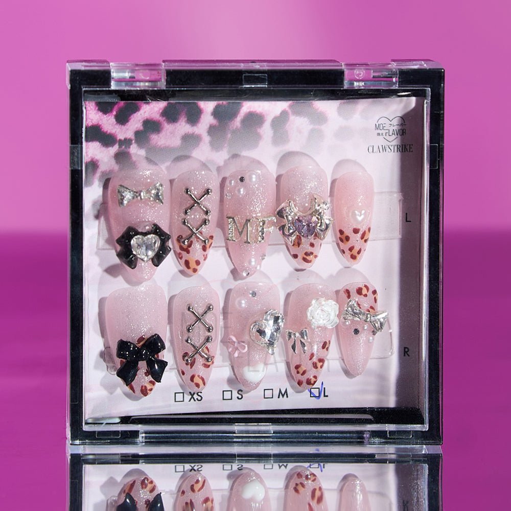 Pre - order Gyaru Nails - MOEFLAVOR - Waifu Inspired Fashion and Lingerie Store