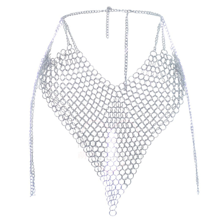Pre - Order Iron Maiden Top / Skirt Steel Chainmail Scalemail - MOEFLAVOR - Waifu Inspired Fashion and Lingerie Store
