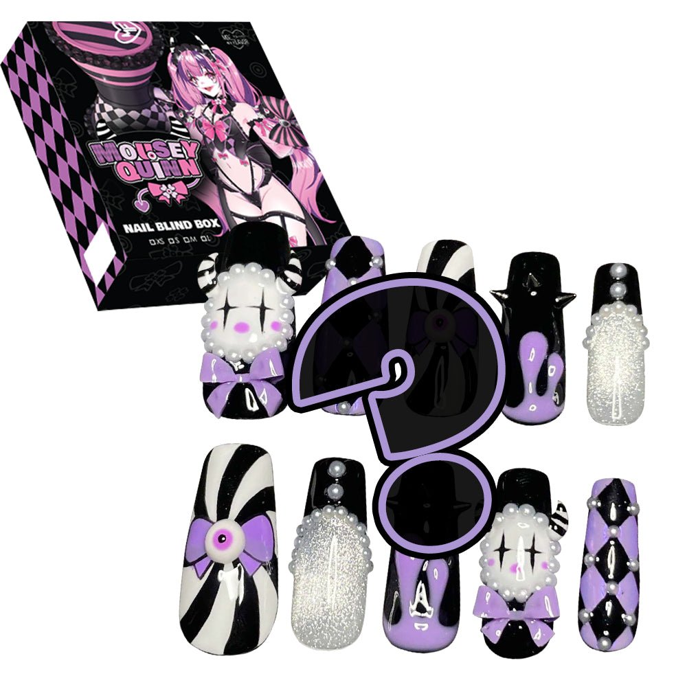 Pre - Order Mousey Quinn Press - On Nail Blind Box - MOEFLAVOR - Waifu Inspired Fashion and Lingerie Store