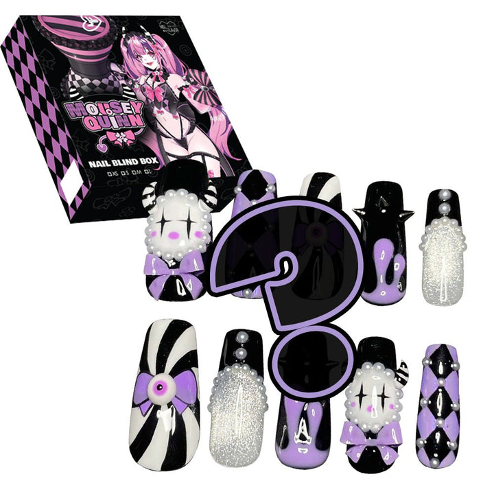 Pre - Order Mousey Quinn Press - On Nail Blind Box - MOEFLAVOR - Waifu Inspired Fashion and Lingerie Store