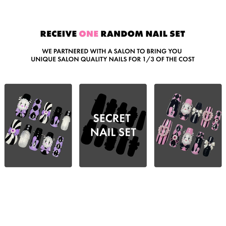 Pre - Order Mousey Quinn Press - On Nail Blind Box - MOEFLAVOR - Waifu Inspired Fashion and Lingerie Store