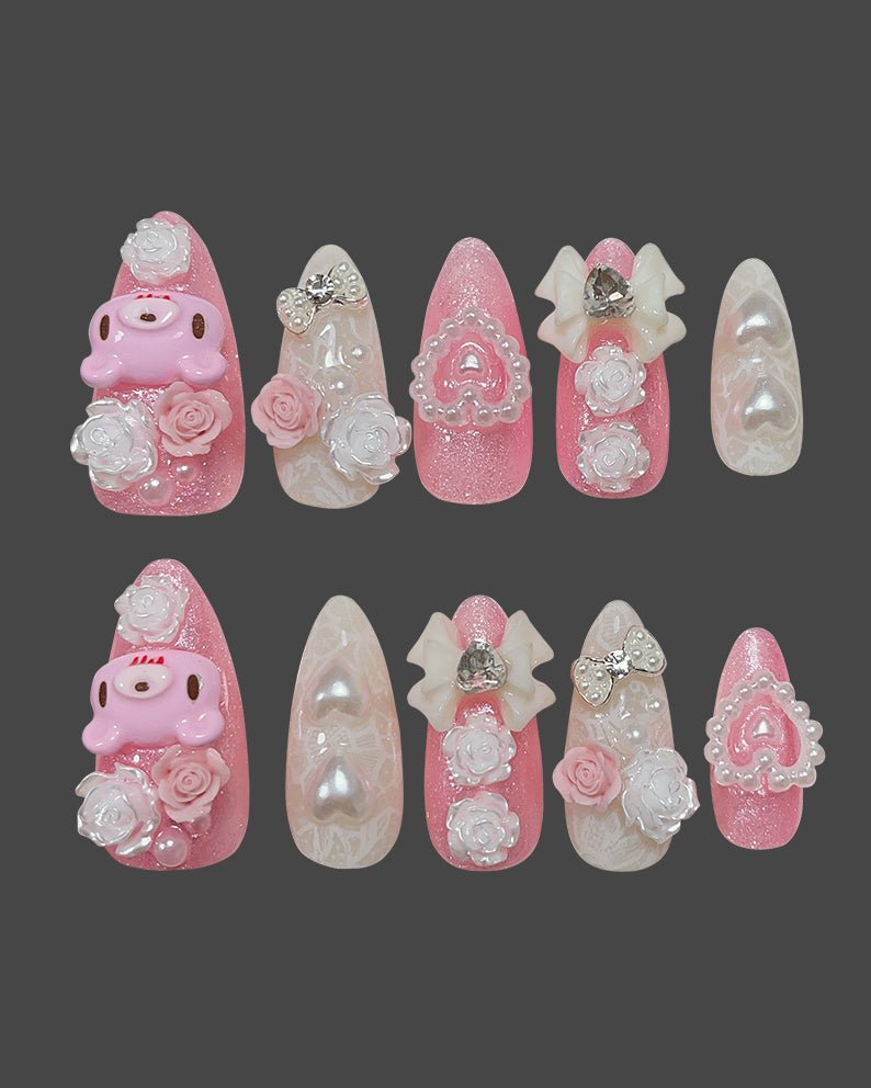 Pre - Order Vday Gloomy Bear Gyaru Nail Blind Box - MOEFLAVOR - Waifu Inspired Fashion and Lingerie Store