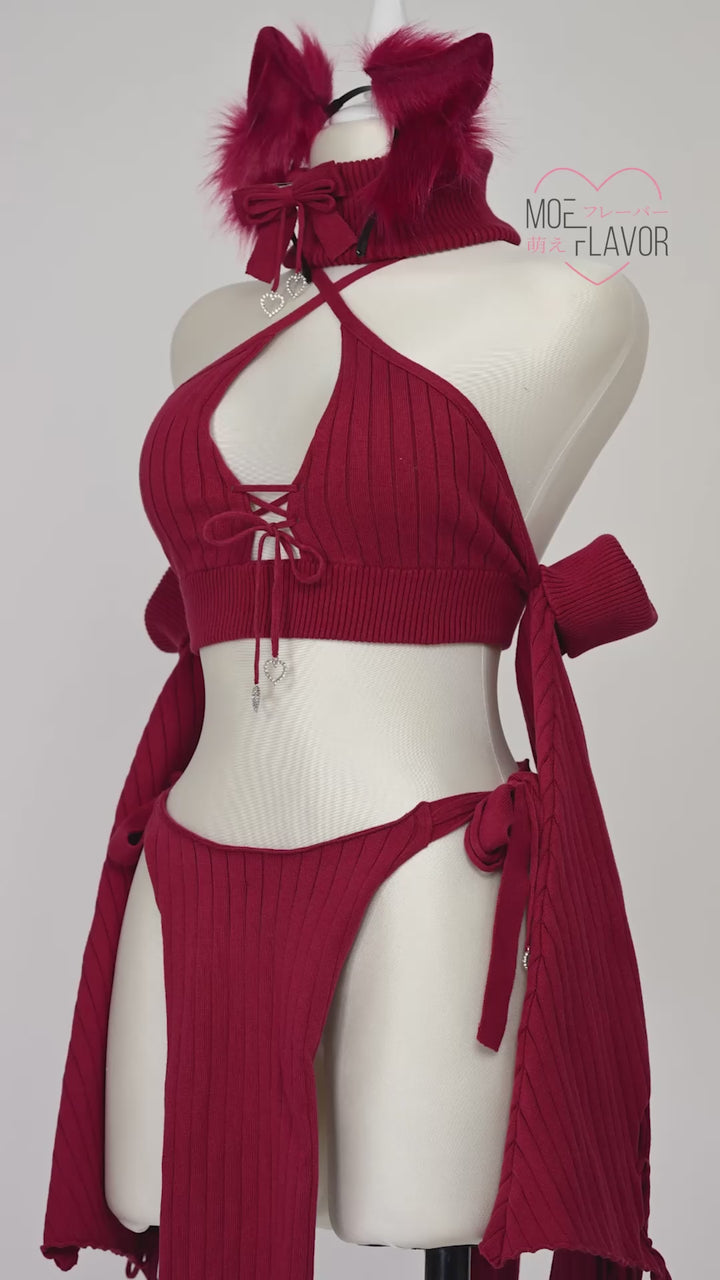 Winter Fox Cozy Outfit