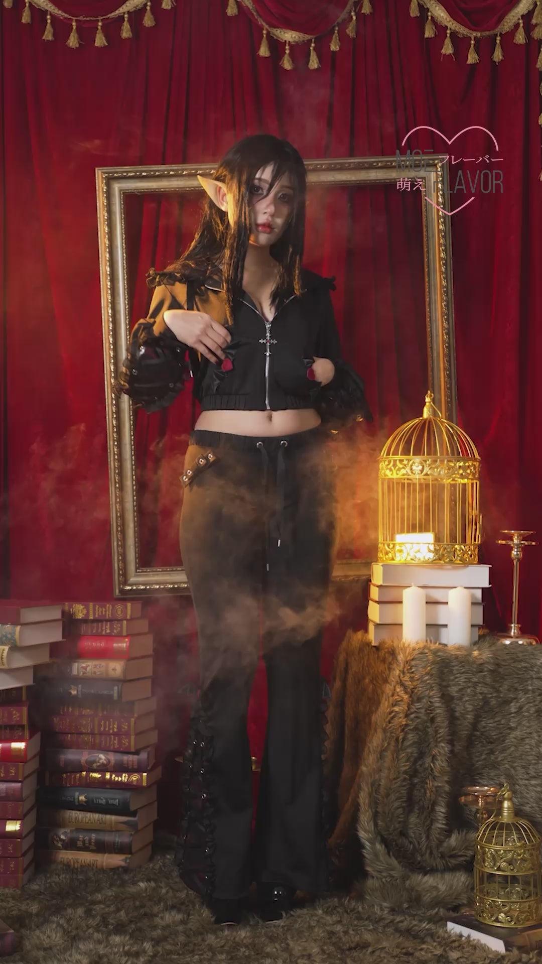 Pre-Order Goth Vampire Track Hoodie