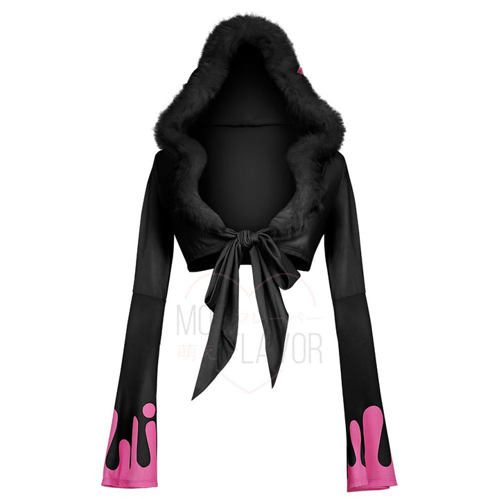 Vday Gloomy Bear Gyaru Hoodie - MOEFLAVOR - Waifu Inspired Fashion and Lingerie Store