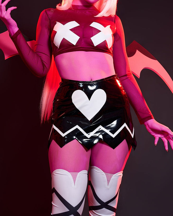 Verosika X Top/Skirt Helluva Boss - MOEFLAVOR - Japanese-Inspired Lingerie & Anime Cosplay Fantasywear