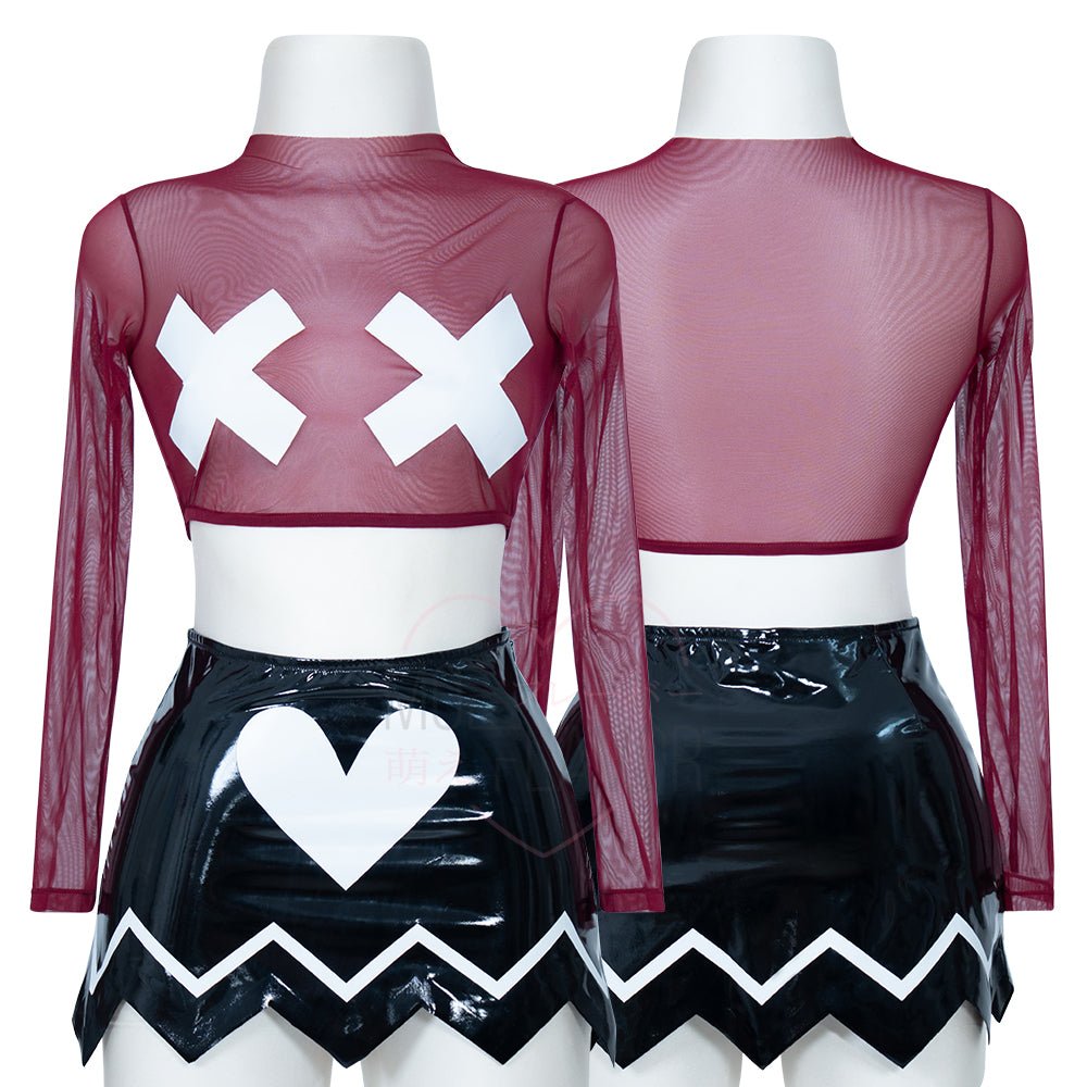 Verosika X Top/Skirt Helluva Boss - MOEFLAVOR - Japanese-Inspired Lingerie & Anime Cosplay Fantasywear
