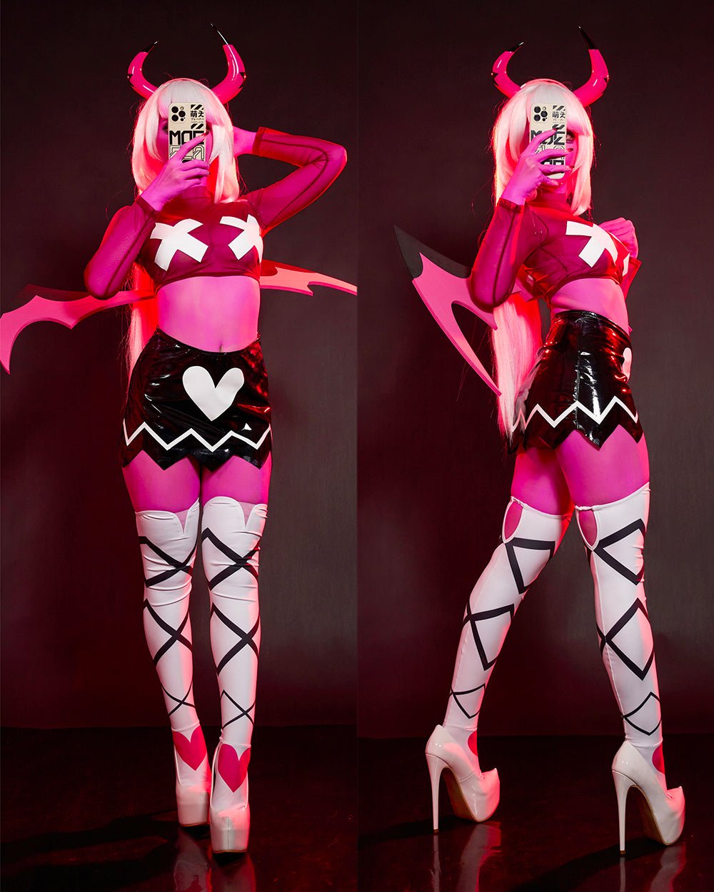 Verosika X Top/Skirt Helluva Boss - MOEFLAVOR - Japanese-Inspired Lingerie & Anime Cosplay Fantasywear