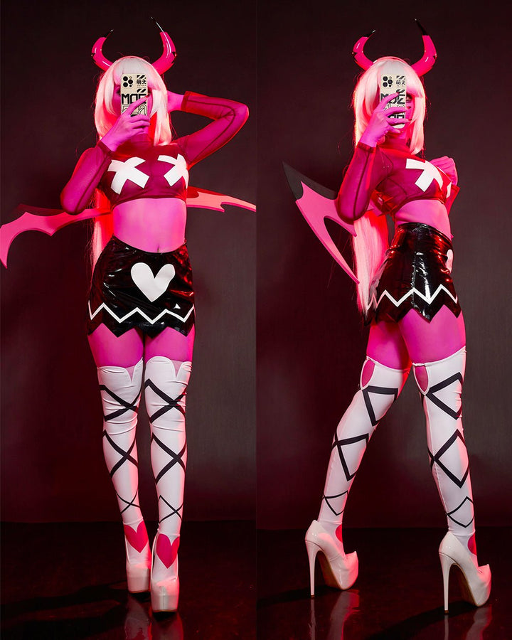 Verosika X Top/Skirt Helluva Boss - MOEFLAVOR - Japanese-Inspired Lingerie & Anime Cosplay Fantasywear