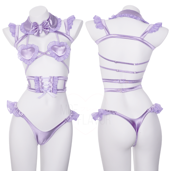 Sweet_Valentine_Heart_Lavender_OP5 Lavender MOEFLAVOR - Waifu Inspired Fashion and Lingerie Store