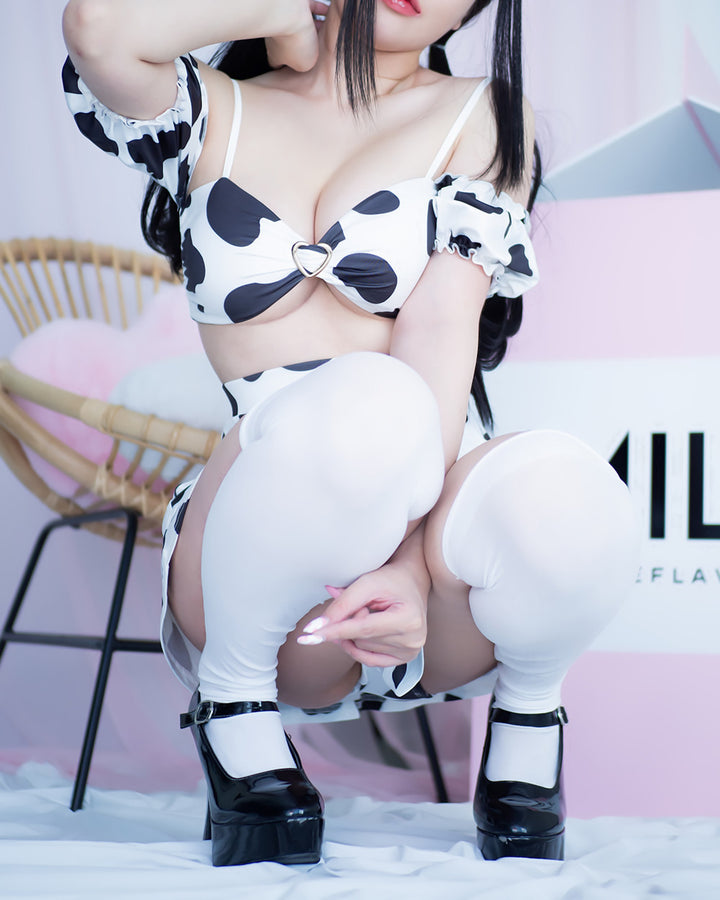 cow-pink-kawaii-skirt-top-anime-4-1 MOEFLAVOR - Waifu Inspired Fashion and Lingerie Store