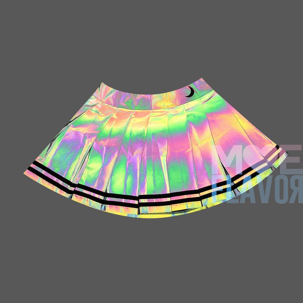 Reflective Skater Skirt Light Reflective Skirt Spectral Frequency